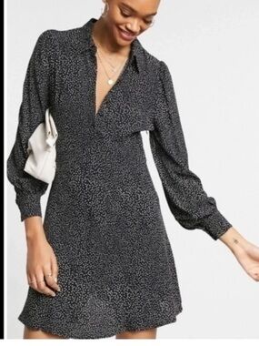 & other stories polka dot dress